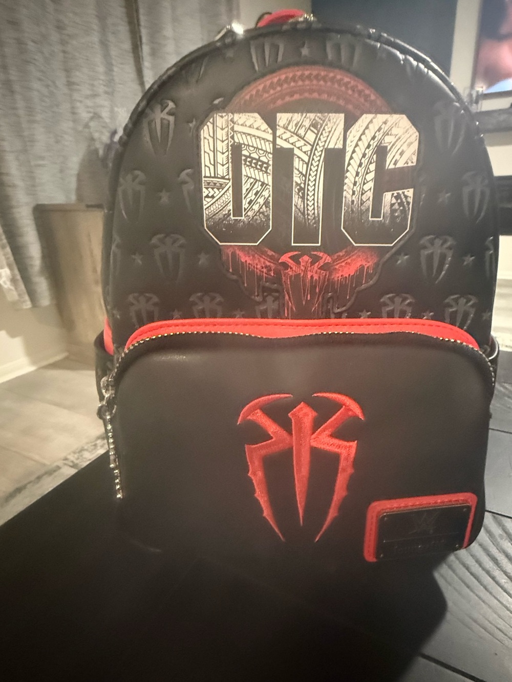 NWT Loungefly WWE Roman Reigns OTC Mini-Backpack